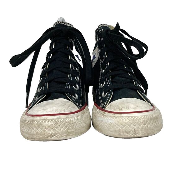 Converse Chuck Taylor All-Star -Women's Sz 7 -Lux Wedge -Black High Tops 547198F - Picture 2 of 12